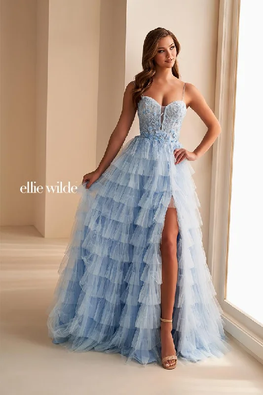 Mini dresses with pocket details for added functionality Ellie Wilde by Mon Cheri Dress EW36223