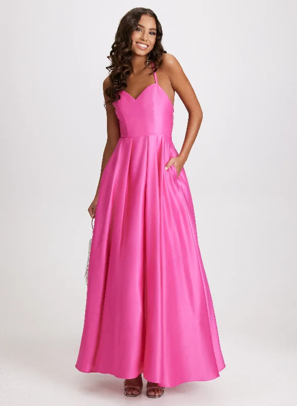 Mini dresses with beaded embellishments for a fancy event Sweetheart Neck Satin Ball Gown Mini dresses with beaded embellishments for a fancy event Sweetheart Neck Satin Ball Gown