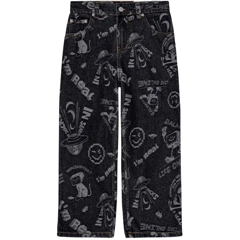 Molo Comic Jacquard Aiden Pants