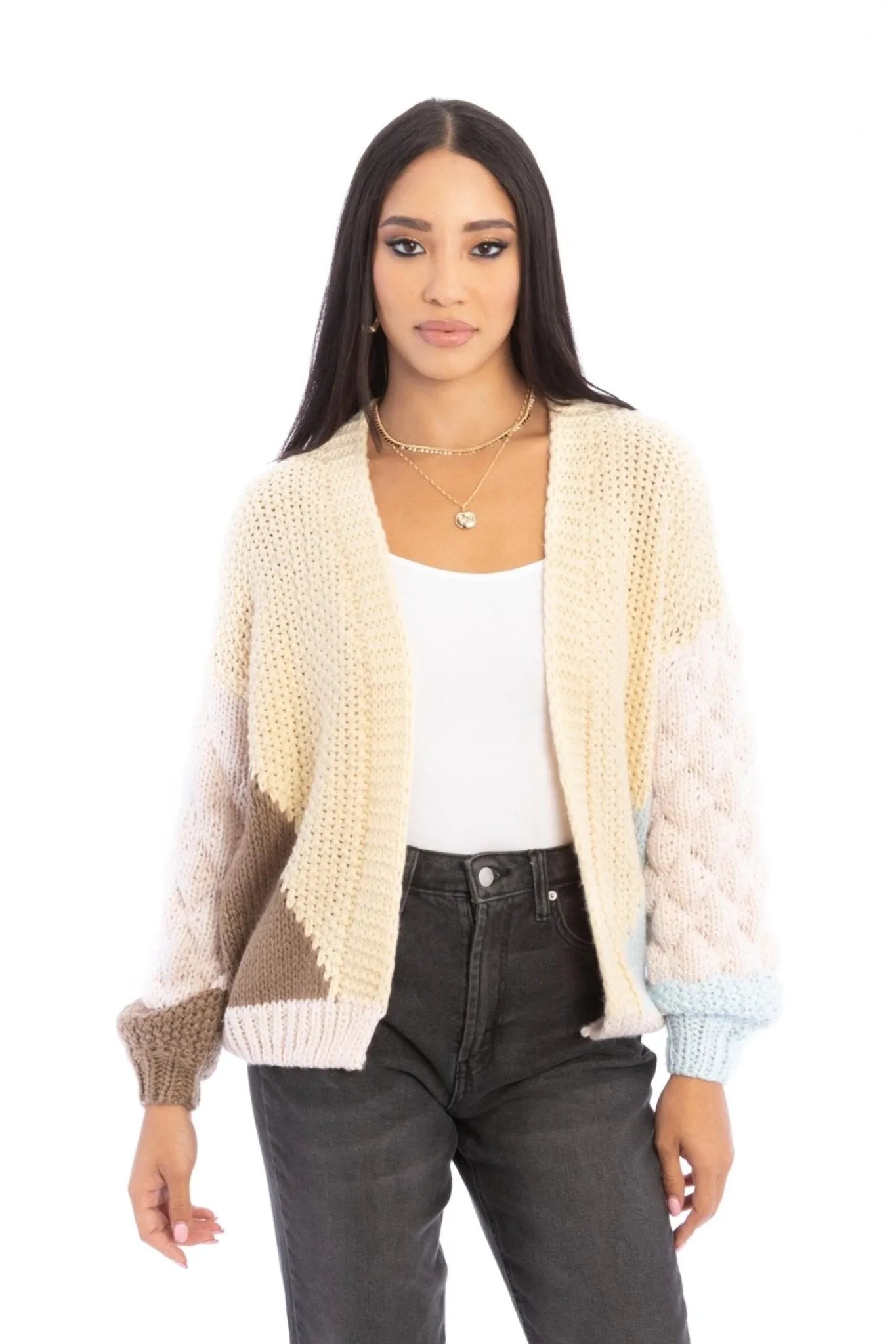 Hand Crocheted Cardigan Multi Pattern