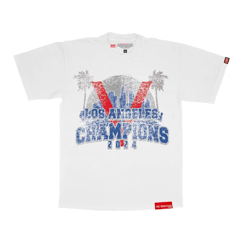 2024 Los Angeles Champions T-Shirt - White