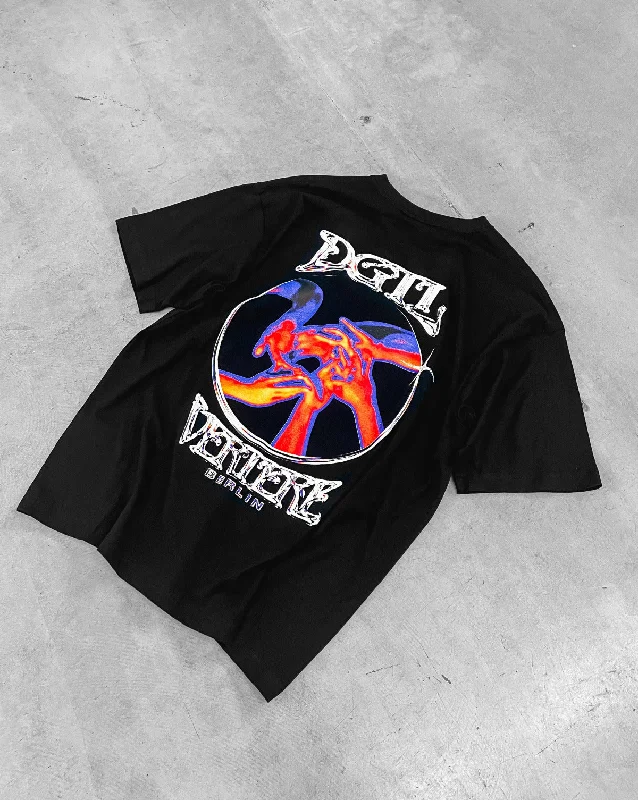 DGTL X VERTERE LUNAR T-SHIRT - BLACK