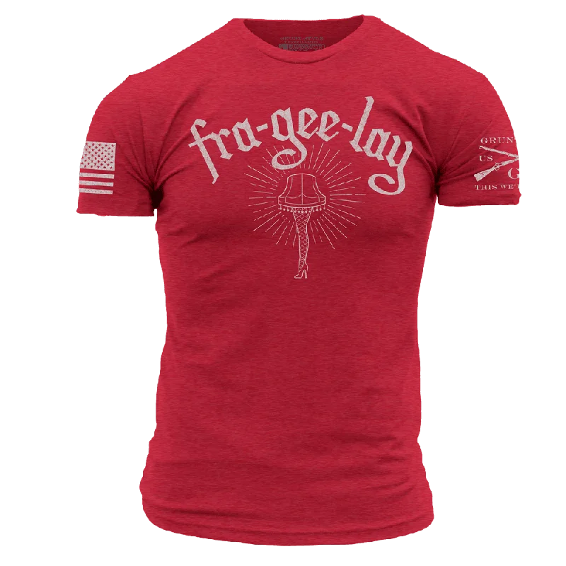 Fra-gee-lay T-Shirt - Red