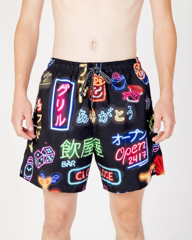 Sprayground Swimsuit NEON SWM Black