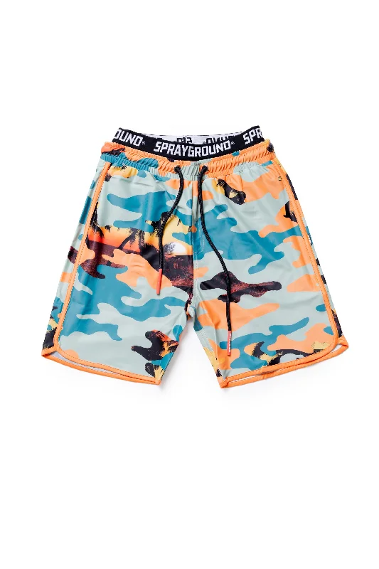 Sprayground Swimsuit SUNSET CAMO MIDI SWIM Orange