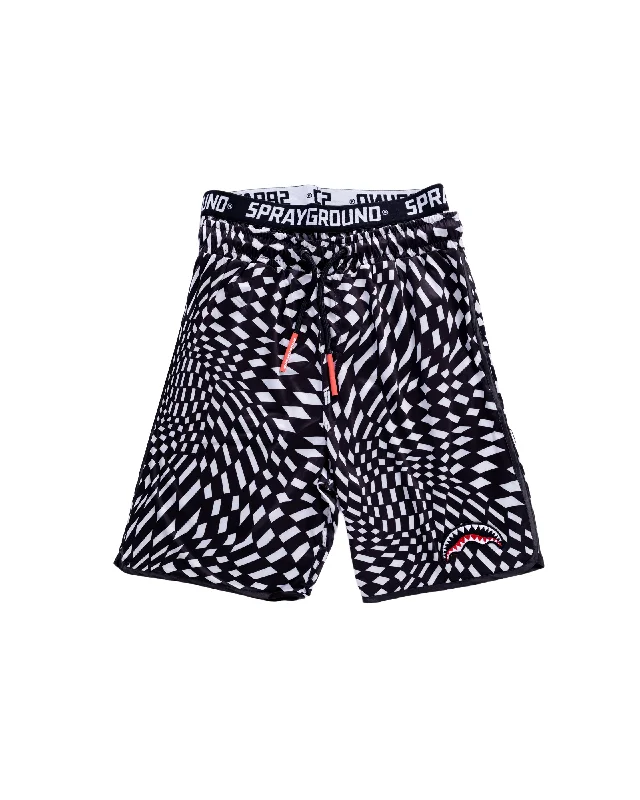 Sprayground Swimsuit TRIPPY SWIM SHORTS White