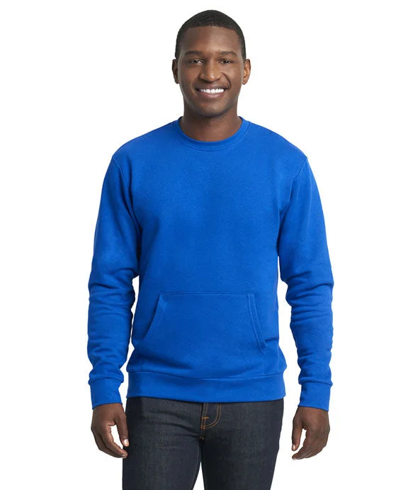 9001 - Next Level Unisex Crew Pocket Fleece | Royal