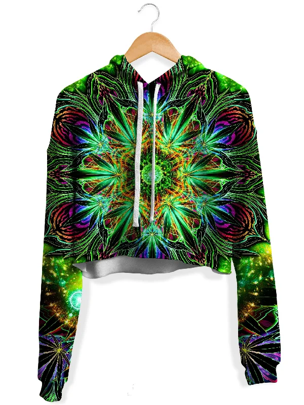 Canndala Original Fleece Crop Hoodie