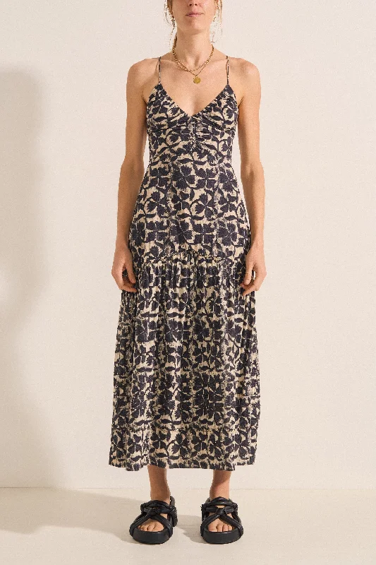 Eucleia Clover Print Dress