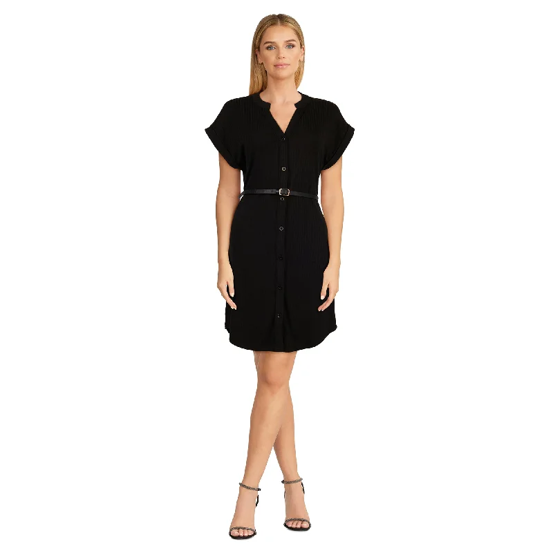 lily morgan Women's Belted Dress