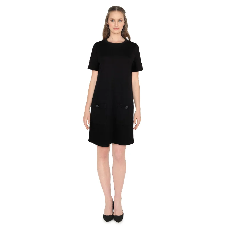 lily morgan Women's Modern Chic Scuba Shift Dress