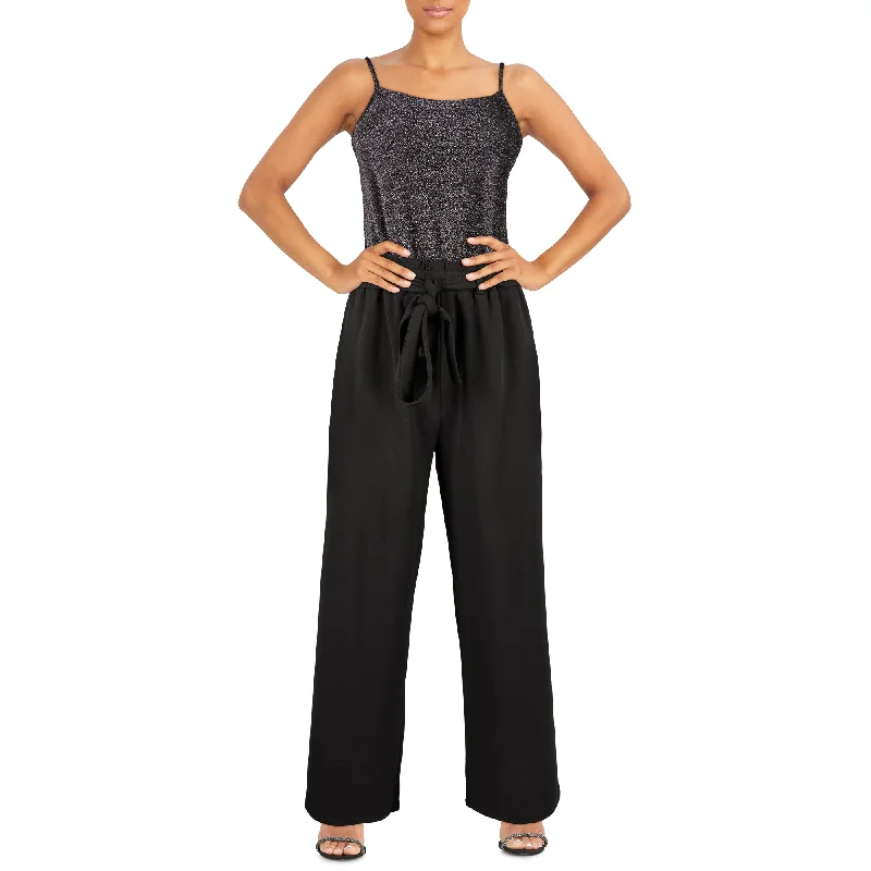 lily morgan Women's No Sleeve Scooped Jumpsuit