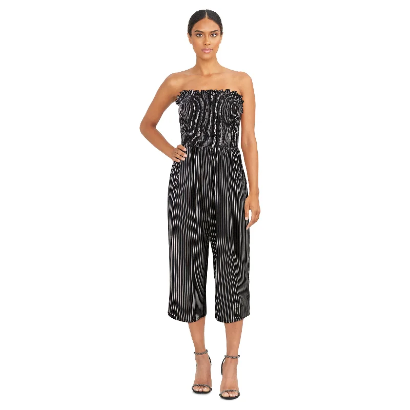 lily morgan Women's Smocked Jumpsuit