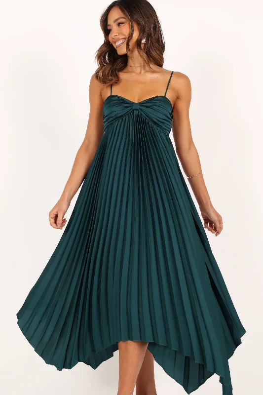 Vikki Dress - Emerald