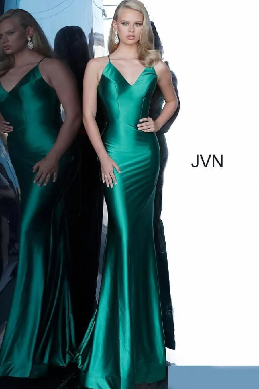 Jovani 00878 Prom Long Satin Dress