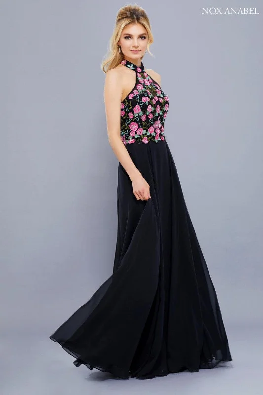 Long Halter Formal Dress Sale