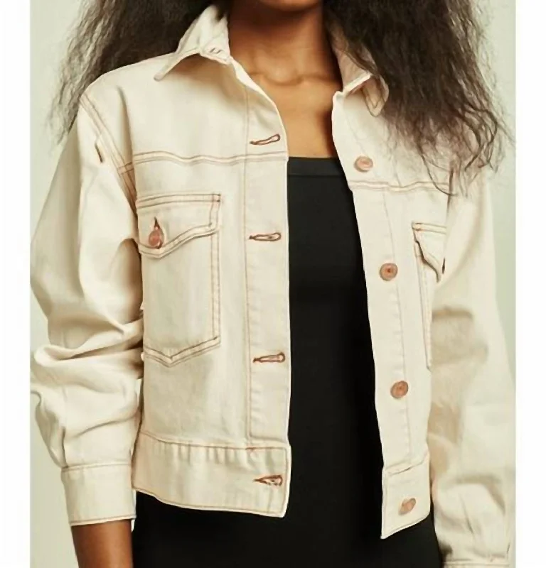 Irene Jacket In Ivory