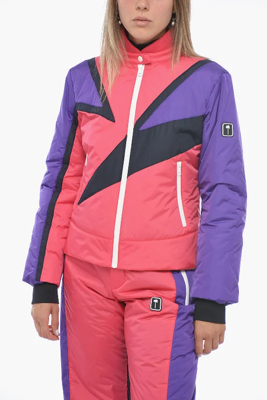 Palm Angels Color Block Designed THUNDERBOLT Ski Jacket