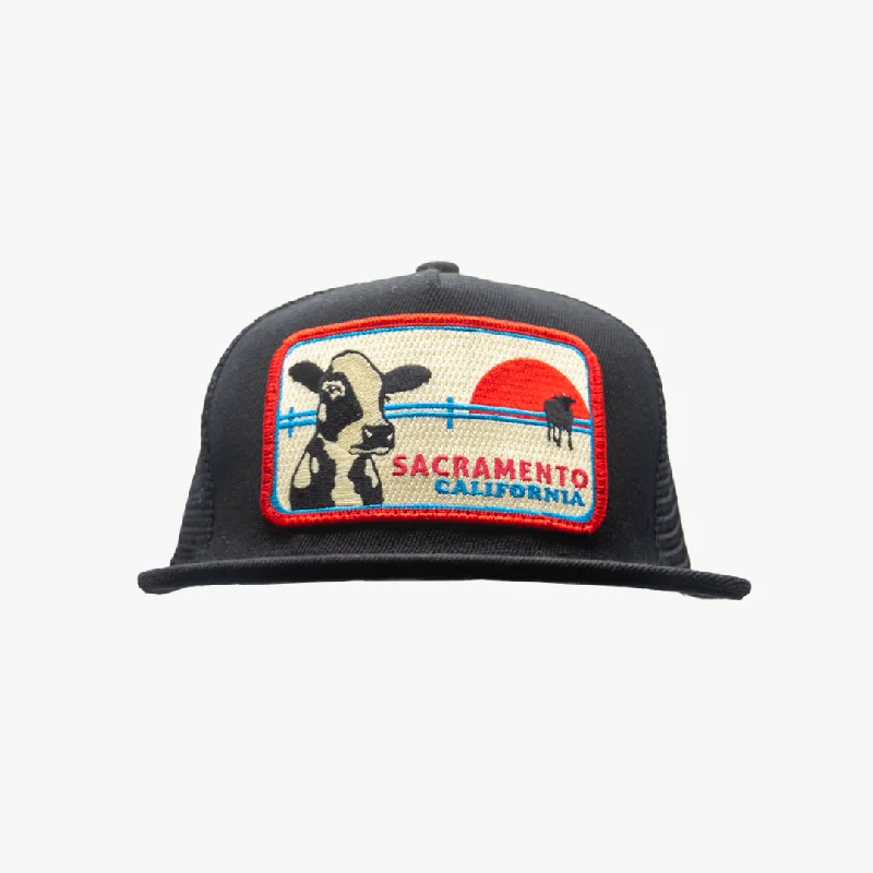 Sacramento Cow Pocket Hat