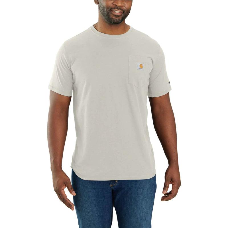 Force® Relaxed Fit Short-Sleeve Pocket T-Shirt - Malt