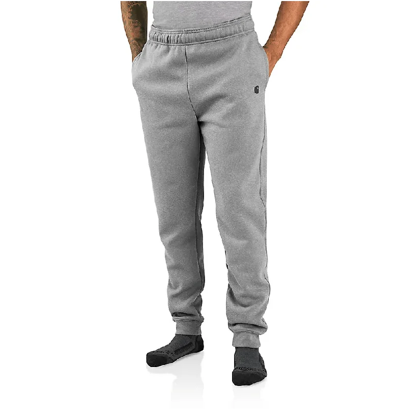 Loose Fit Midweight Tapered Sweatpants - Grey