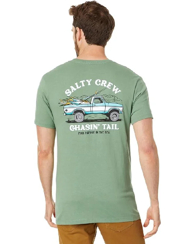 Off Road Premium Short Sleeve Tee, Sage